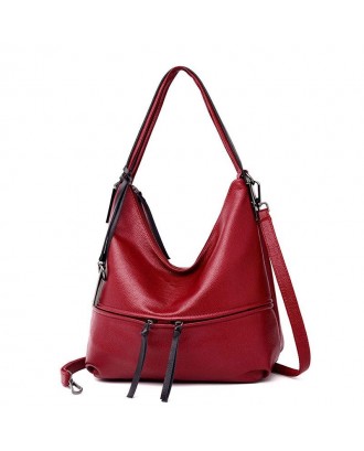 Women Fashion Elegant Faux Leather Designer Handbag Shoulder Bags
