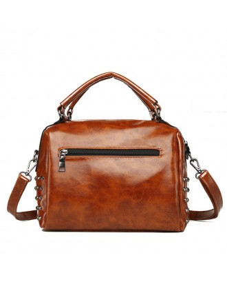 Men Large Capacity Multi-Pocket Handbag Shoudler Bag Leisure Female Bag